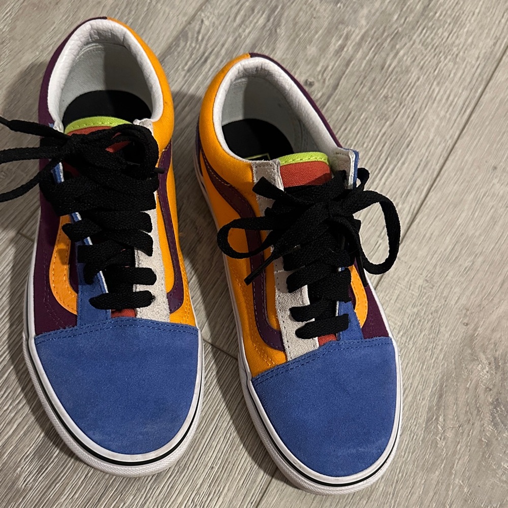 Vans Multicolor Sneakers - Blue, Orange, Purple